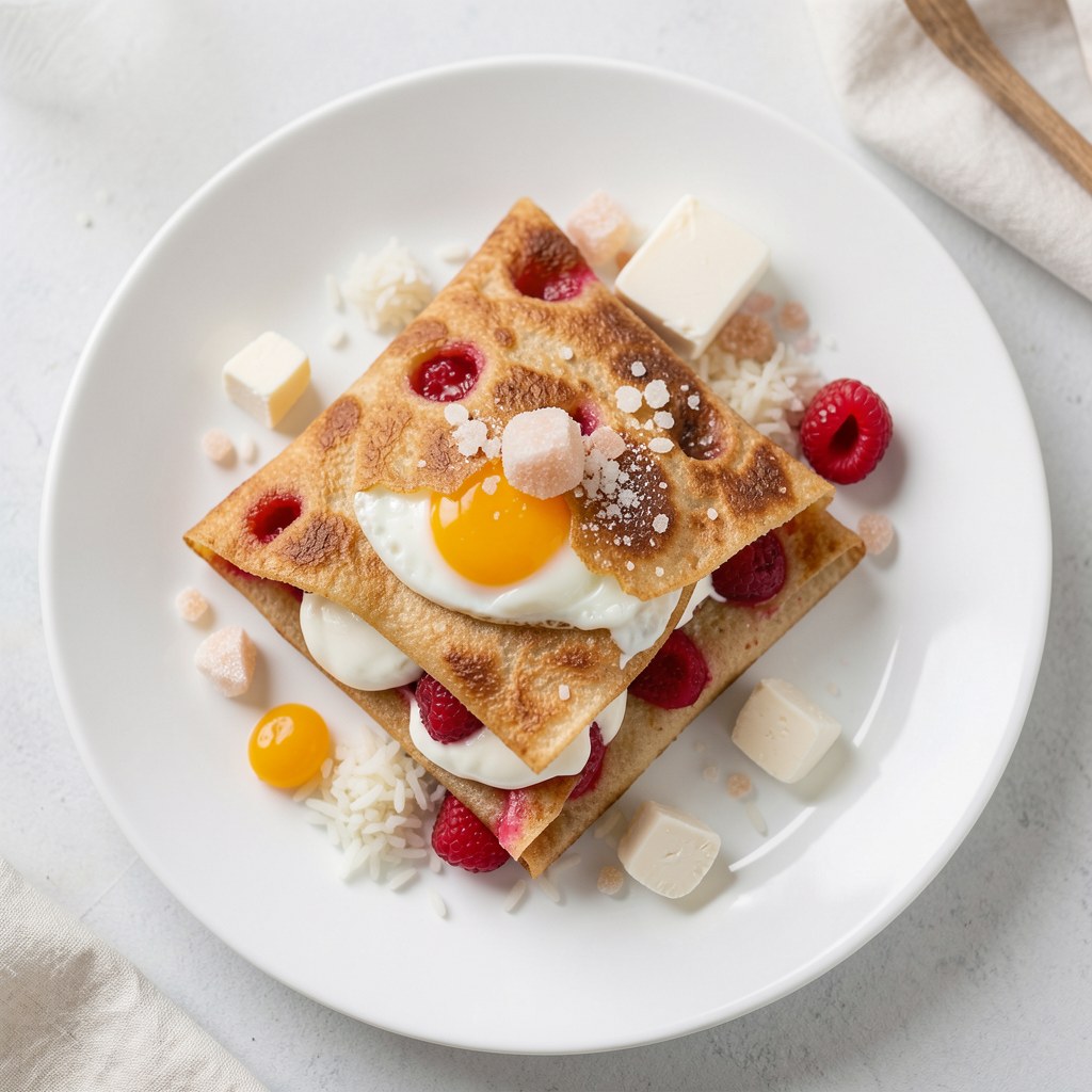 Zapiekanka z truskawkami