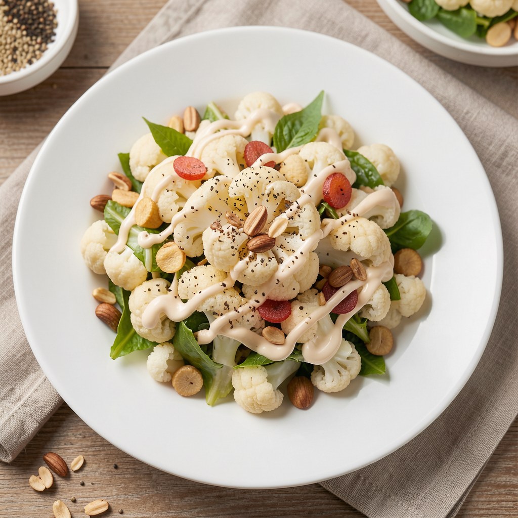 SALATKA Z KALAFIORA I BAKALII