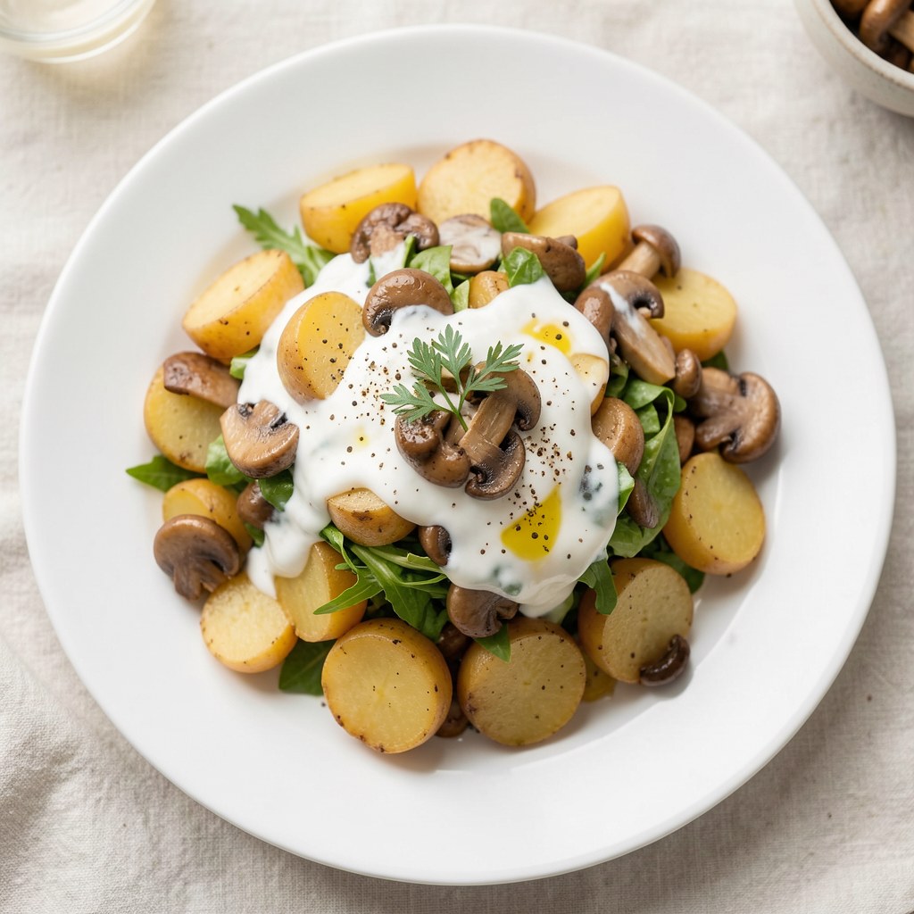 SALATKA LITEWSKA Z GRZYBAMI