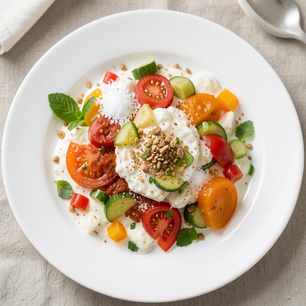 Napój z maślanki warzywny