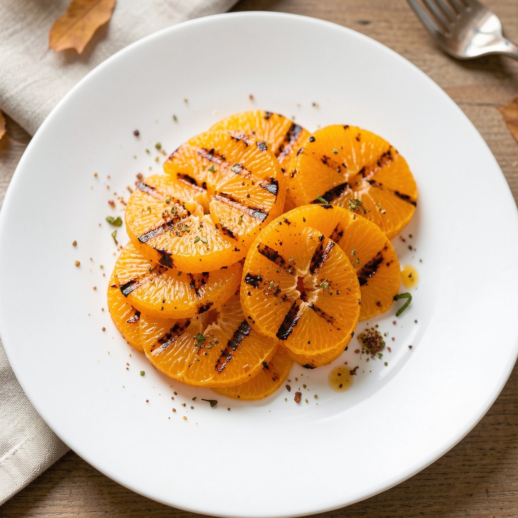 Pomarańcza z grilla