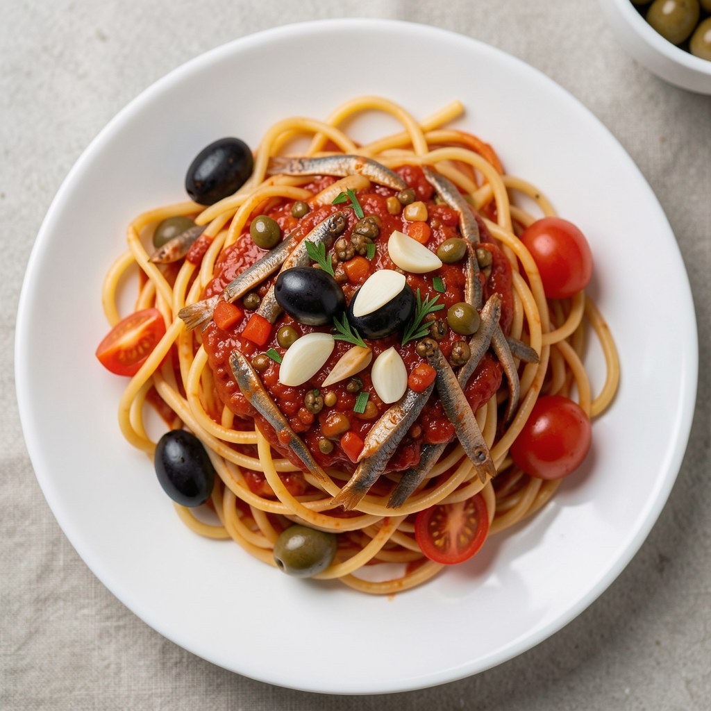 Spaghetti w sosie diabelskim