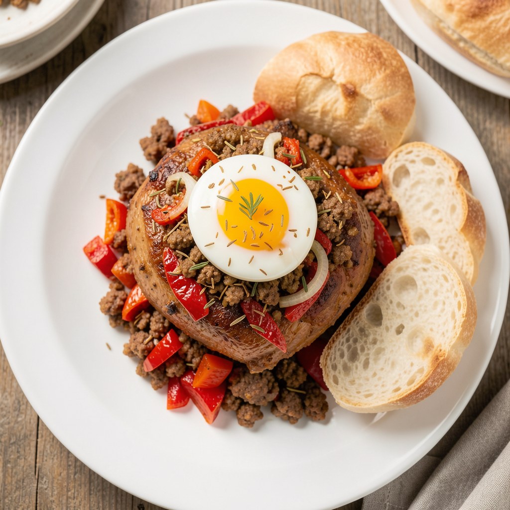 Pieczeń wieprzowo-paprykowa