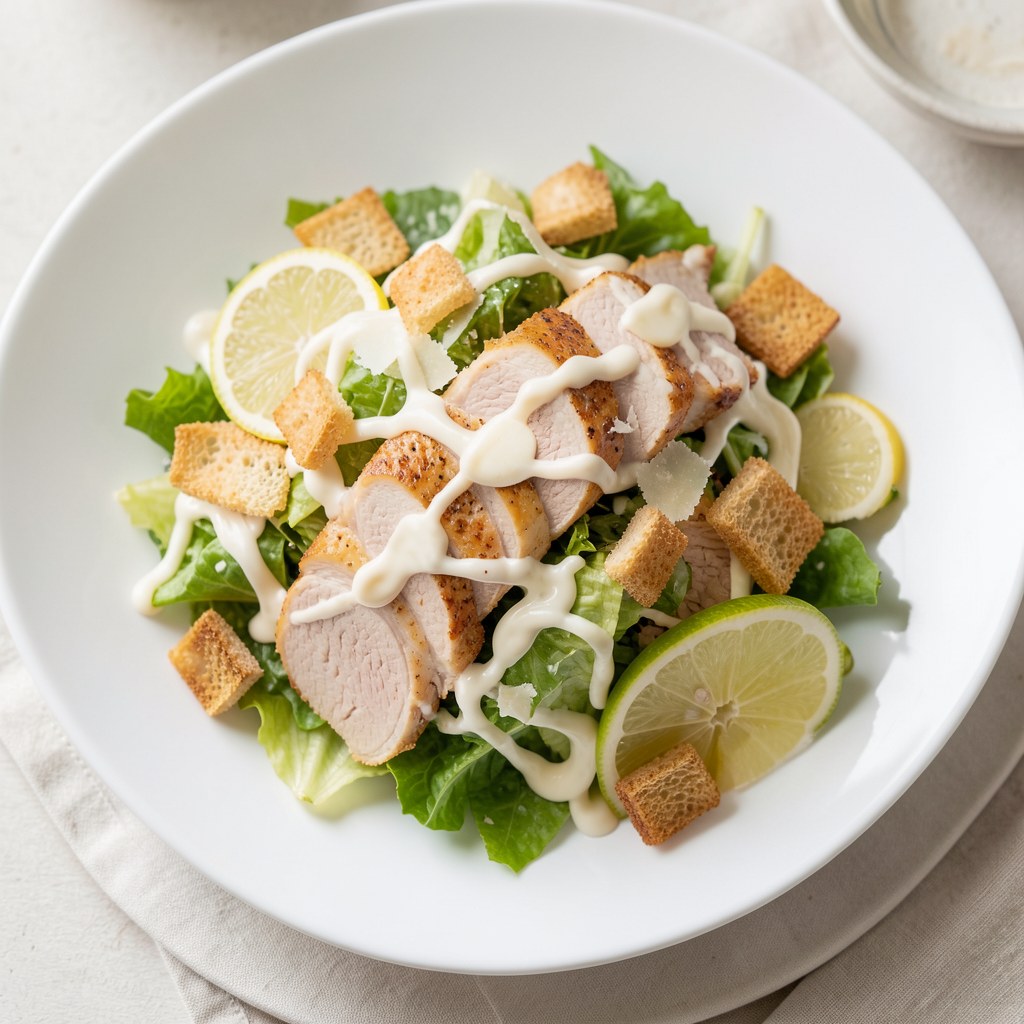 SĄŁATKA CZOSANKOWA Z KURCZAKIEM