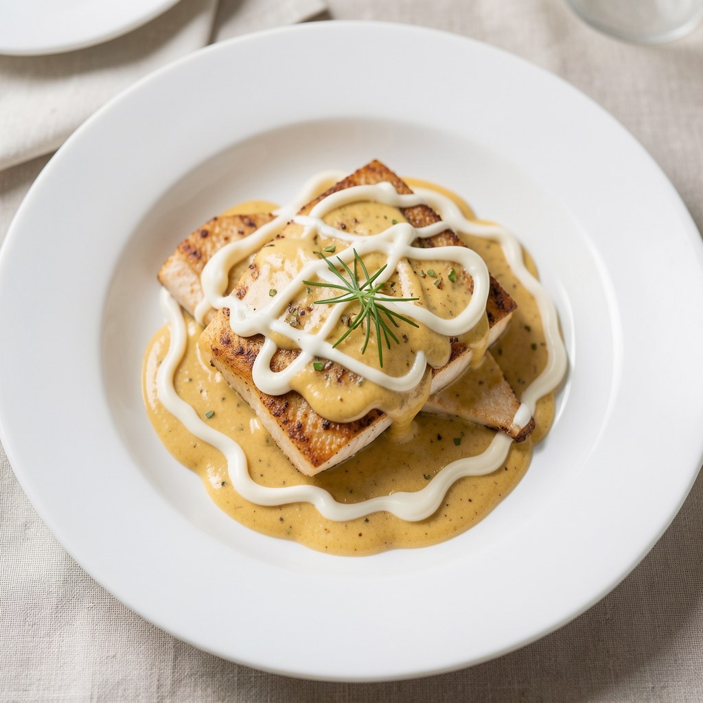 Sos musztardowy do śledzi