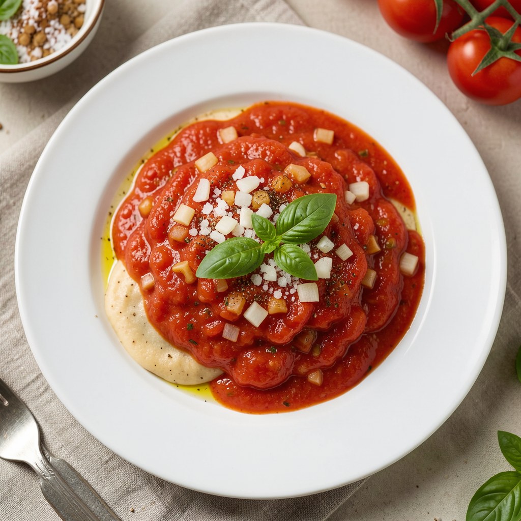 Pomidorowy sos do pierogów