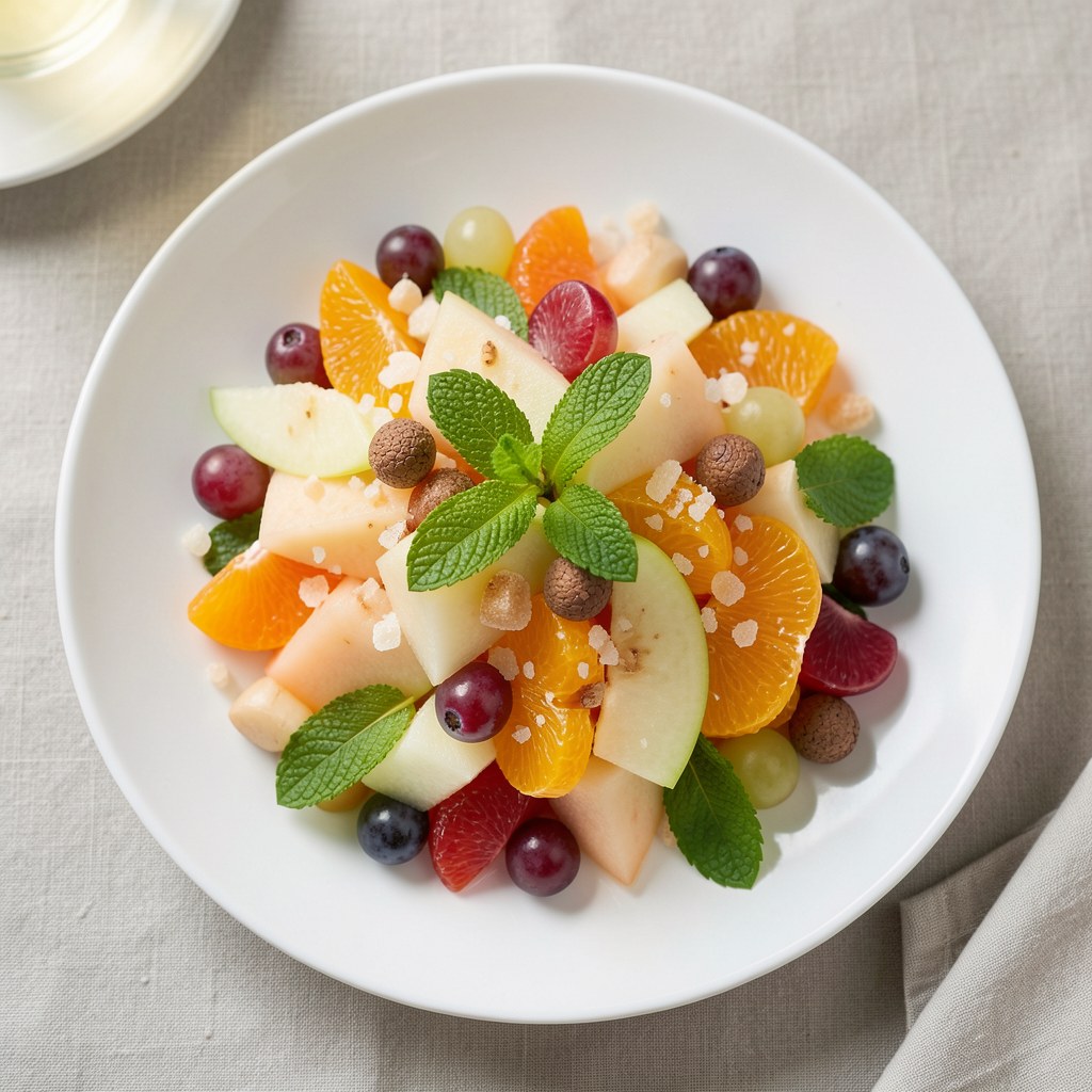 Pikantna sałatka owocowa