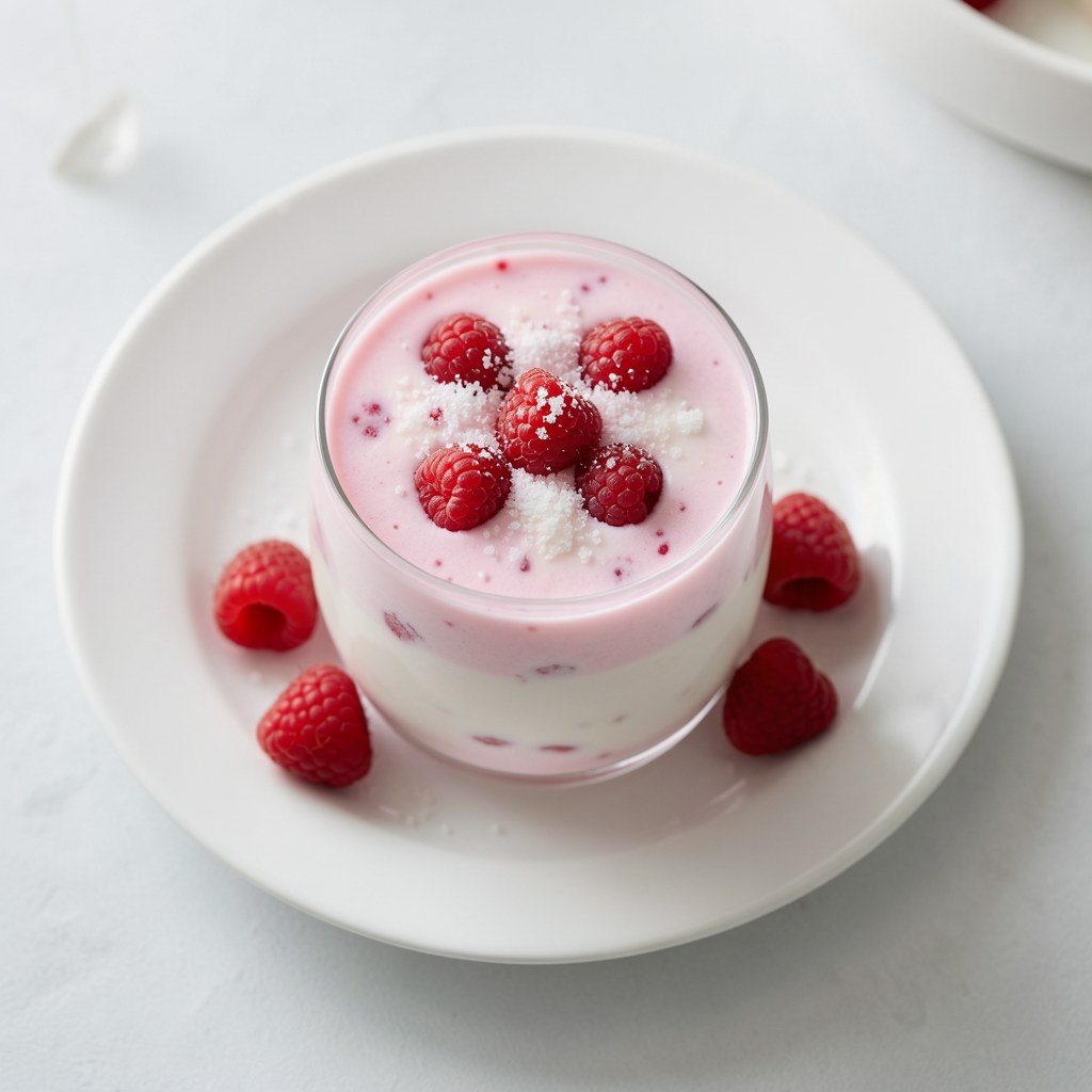 Napoł - koktajl mleczno-malinowy