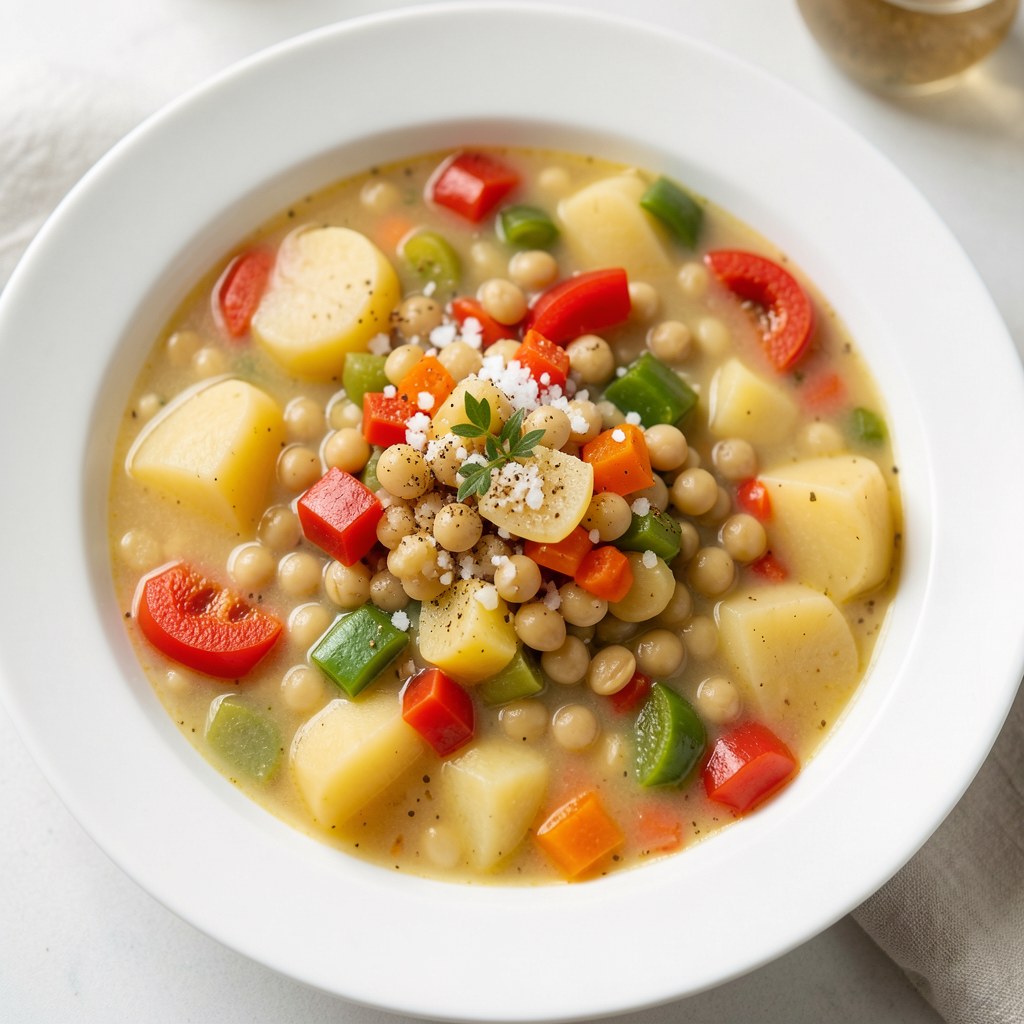 Zupa fasolowa z papryka