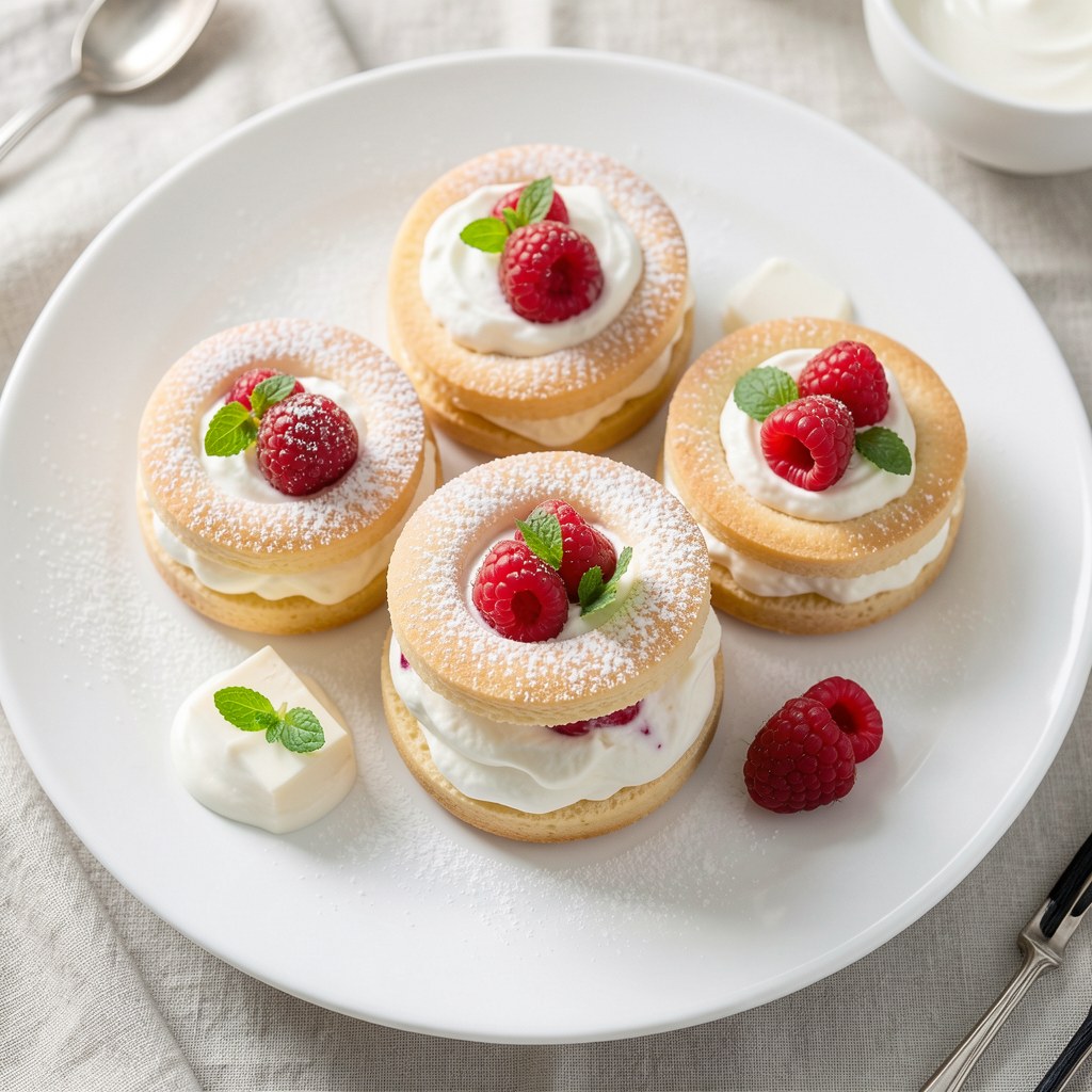 Babeczki z bitą śmietana