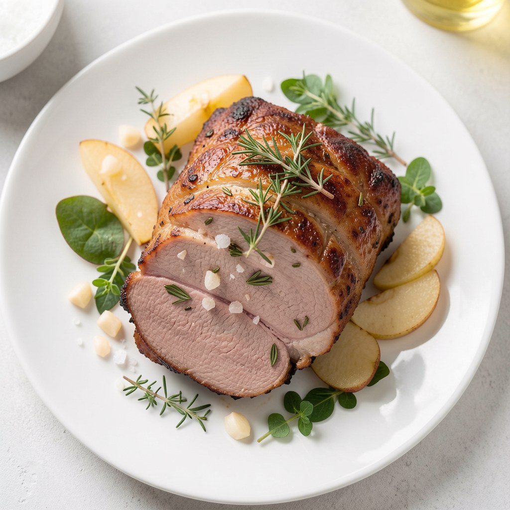 Schab pieczony soczysty