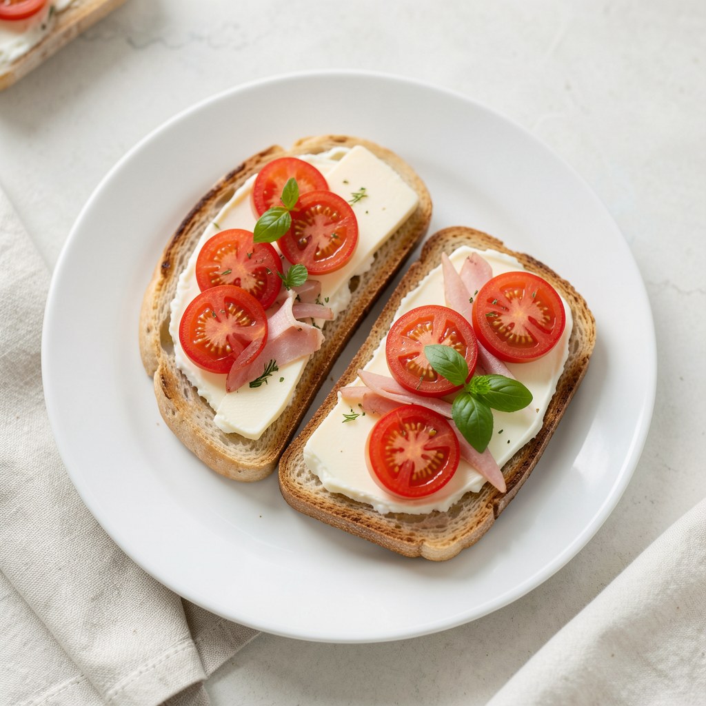 Wiosenne kanapki dla niejadków