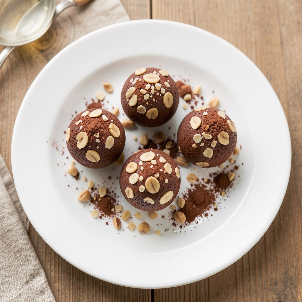 CZEKOLADOWE KULECZKI Z RUMEM