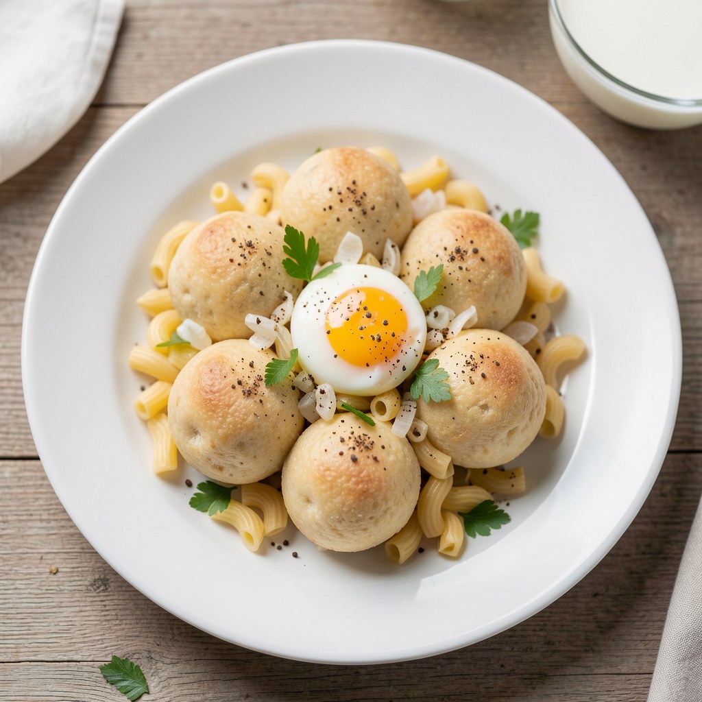 Knedle z bułki / semmelknödel