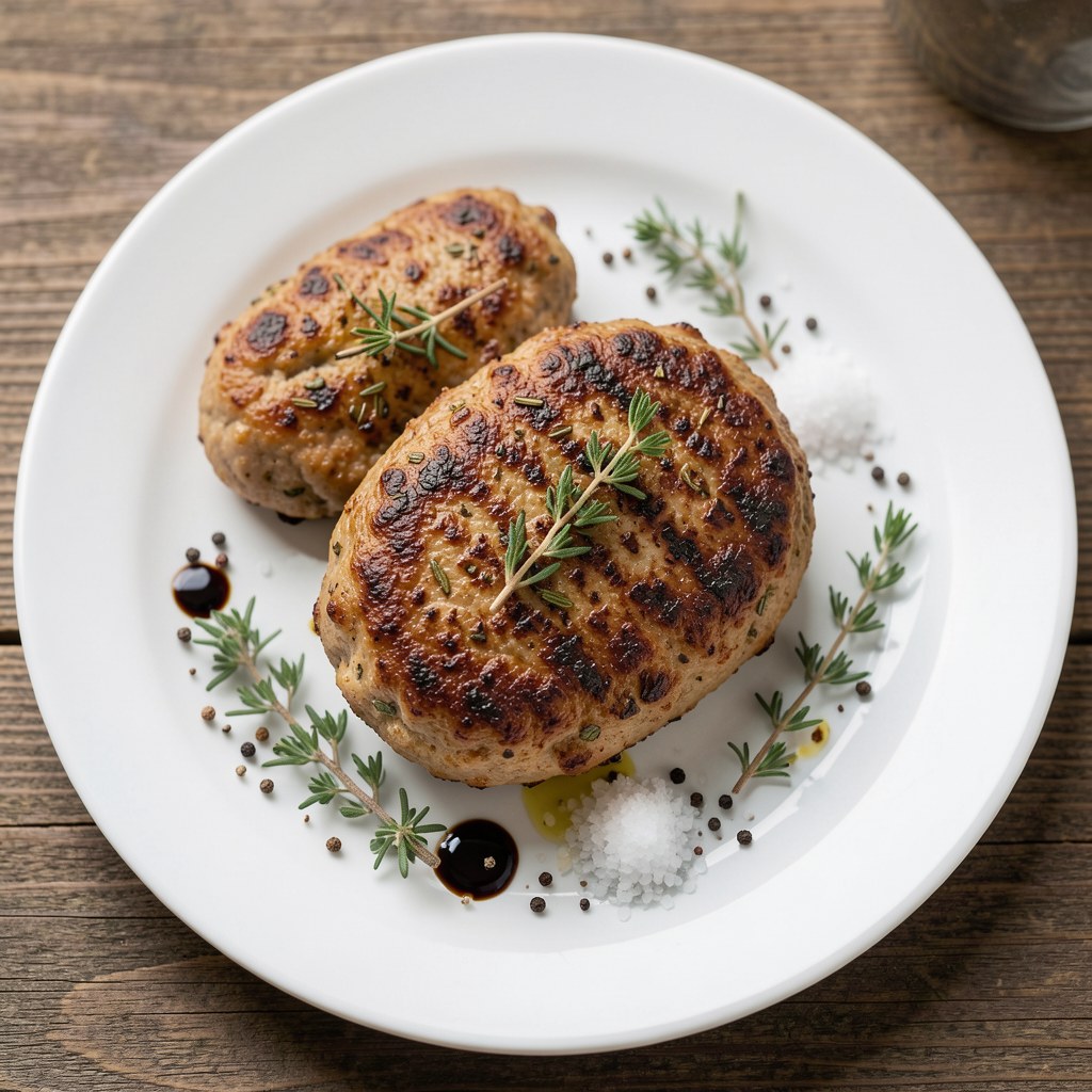 drobiowe kotlety w stylu mysliwskim