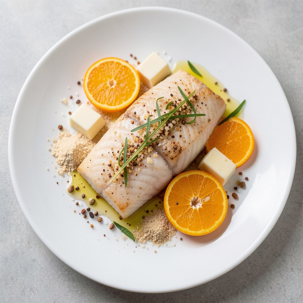 Halibut cytrusowy :
