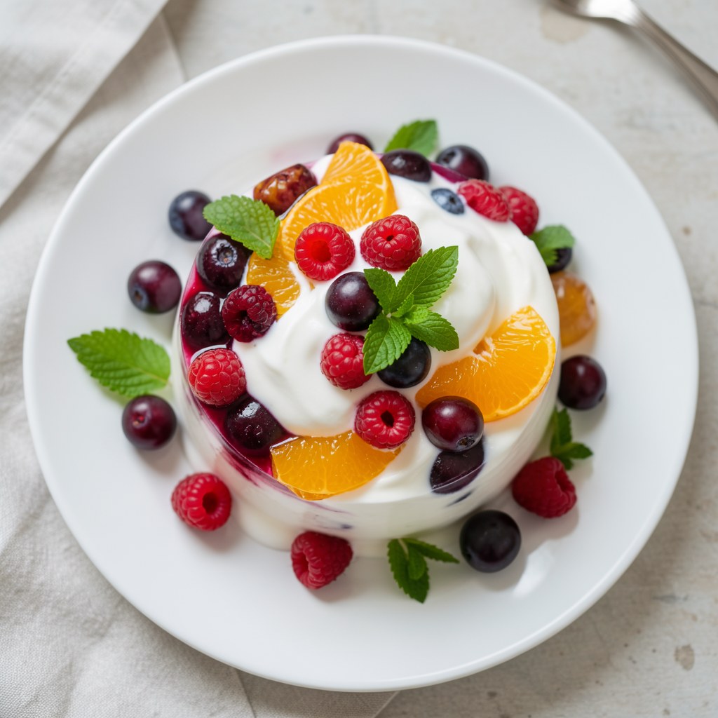 Chłodnik wisniowo-malinowy