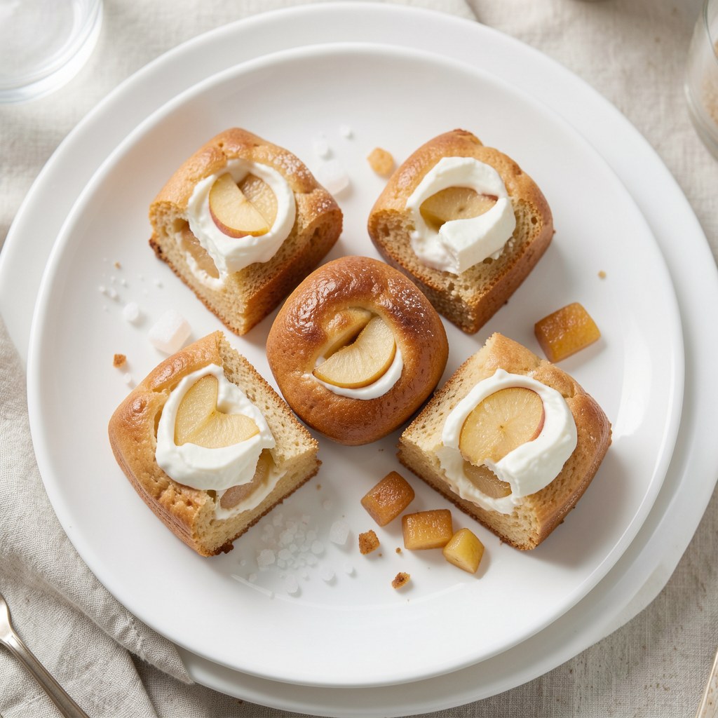 Ciasto francuskie z jabłkiem