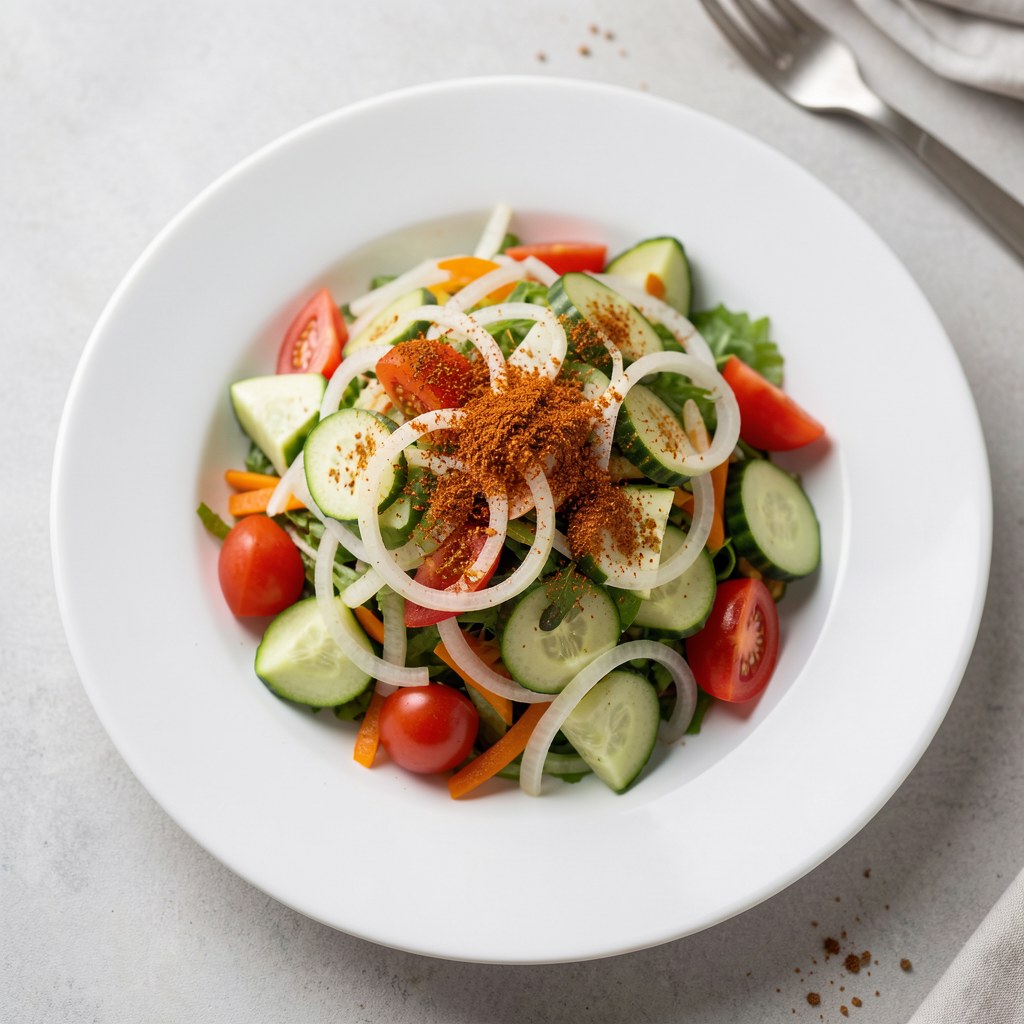 Sałatka wegetariańska z sumakiem