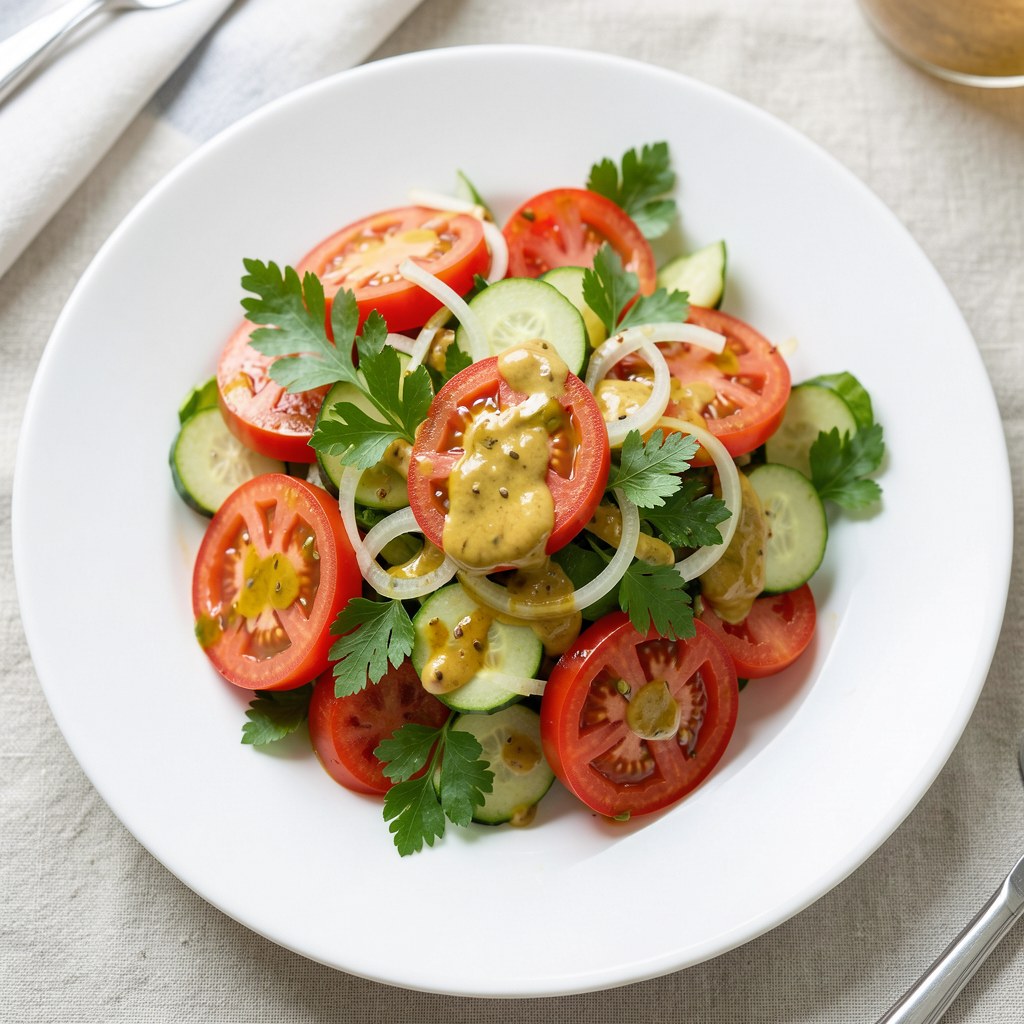 Sałatka francuska z pomidorem