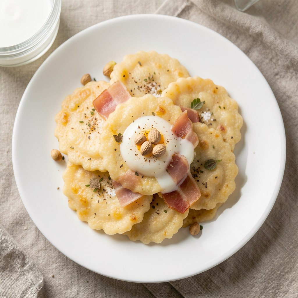 Pikantne kluski kładzione