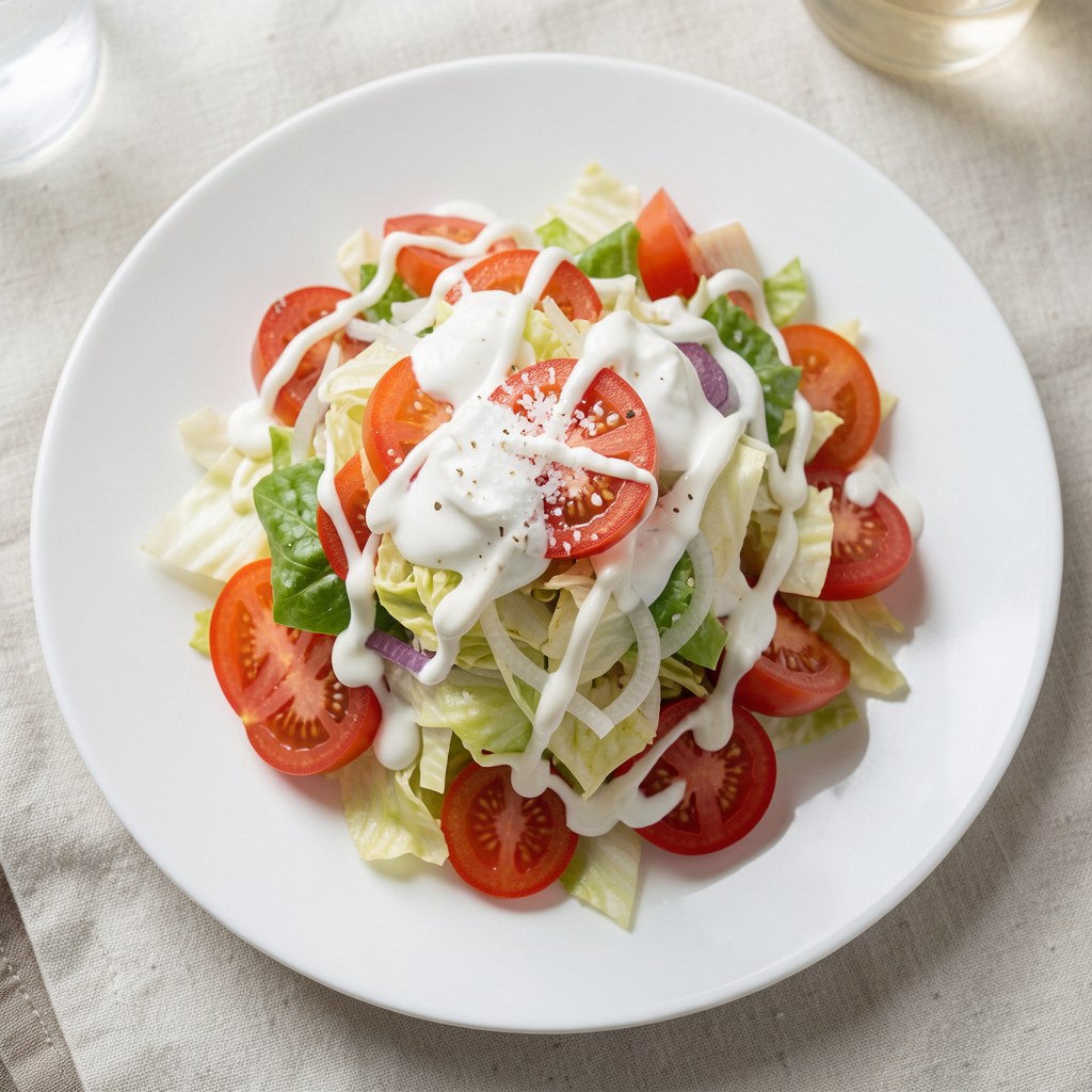 Sałatka z kapuśtą i pomidorem