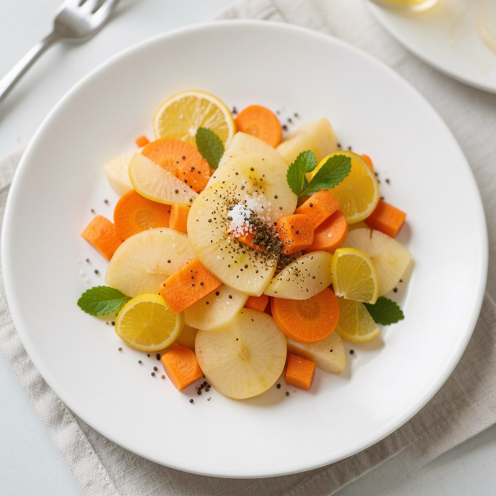 Marchewka z gruszką :