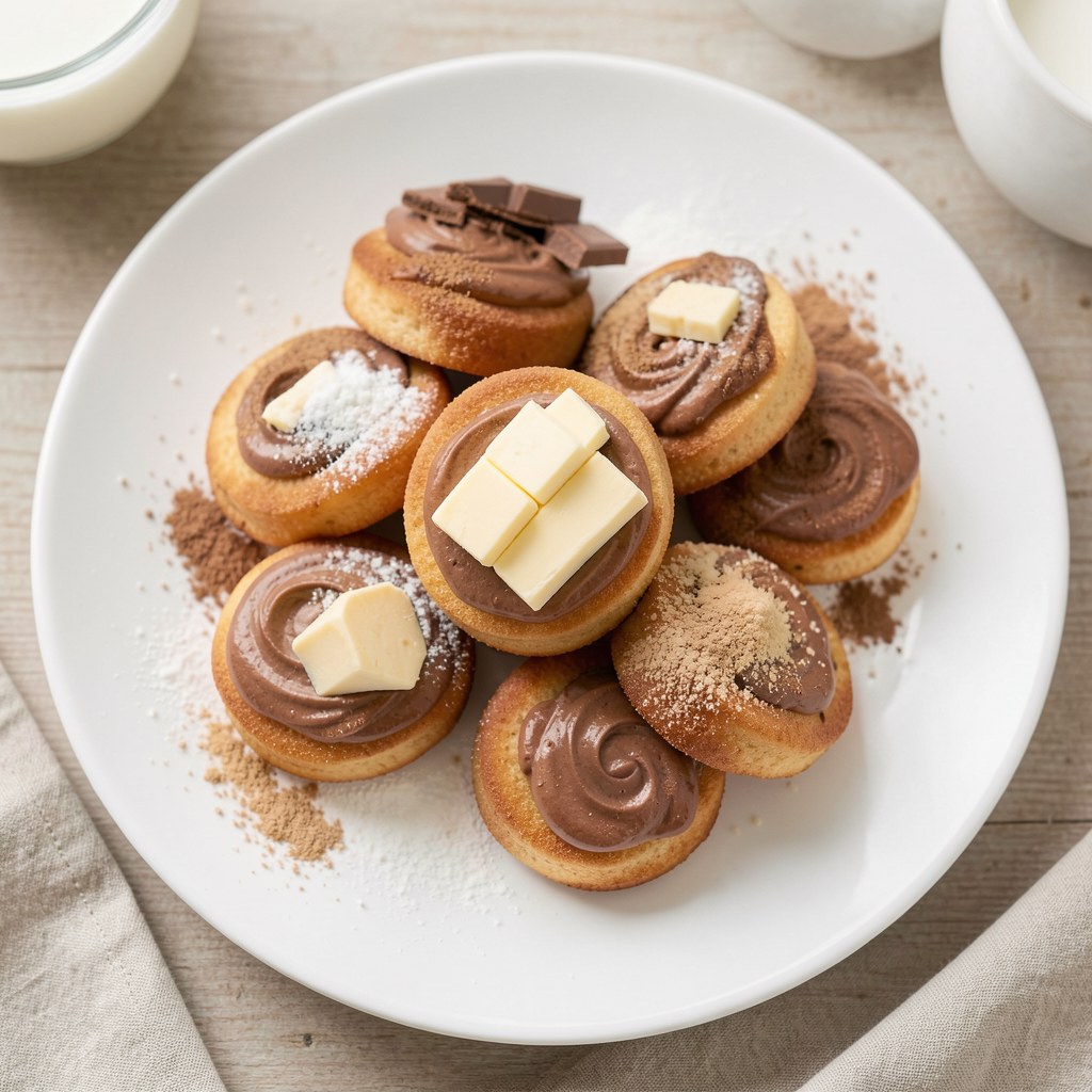 Babeczki nadziewane czekoadą