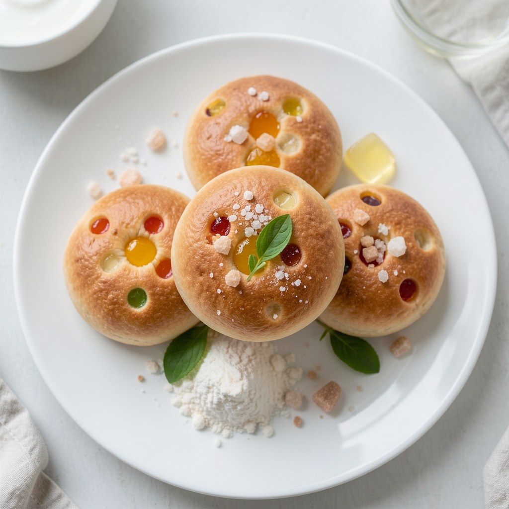 bułki o smaku żeleków