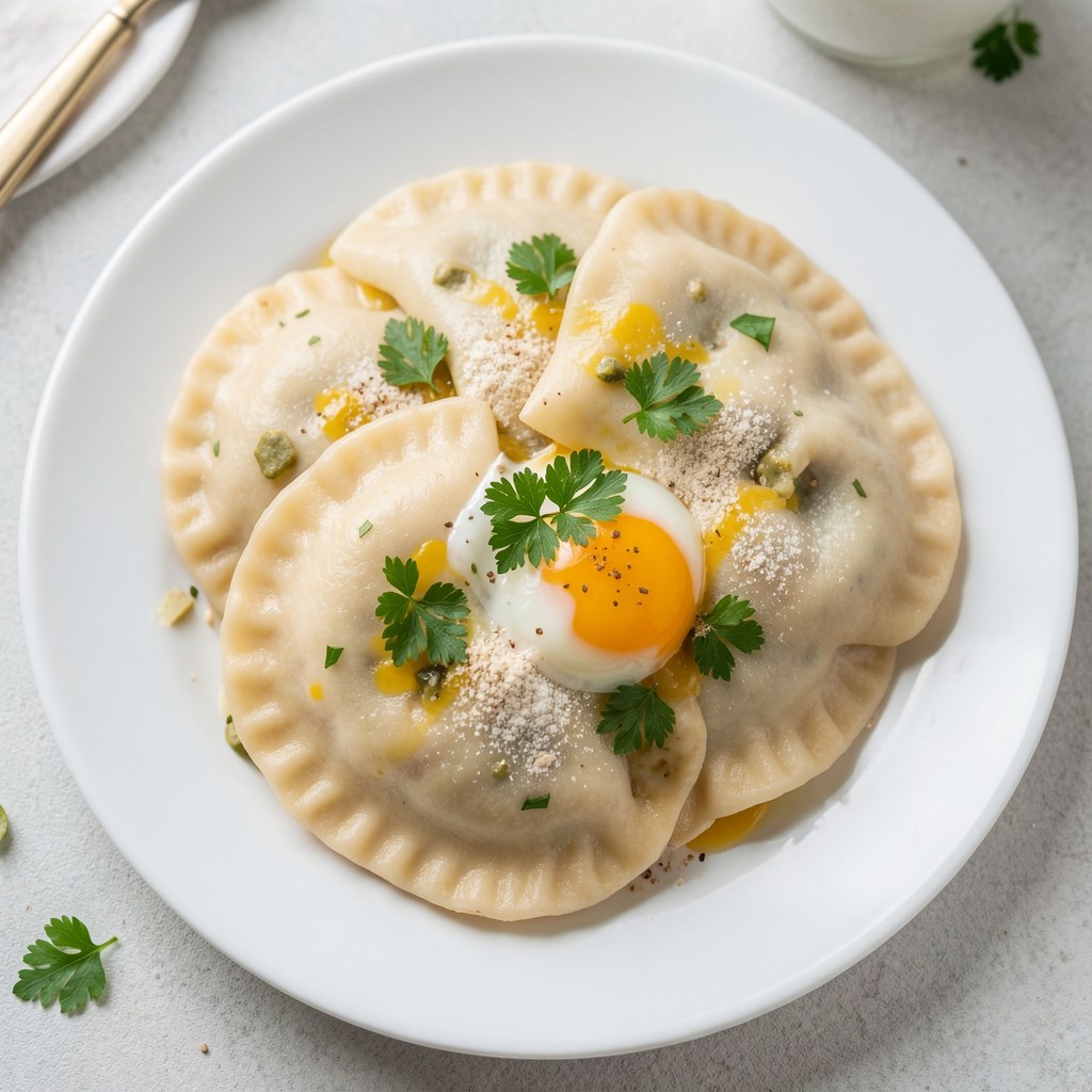 Pierogi z Żółtym serem