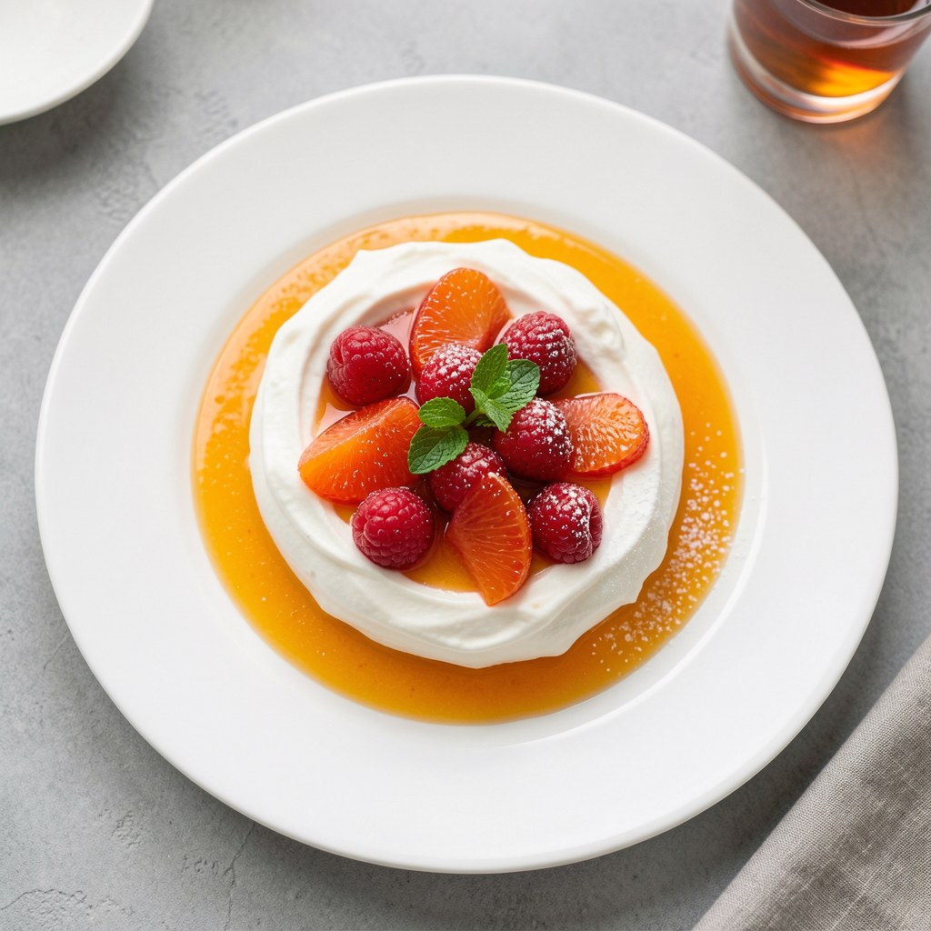 Deser z truskawkami dla dorosłych