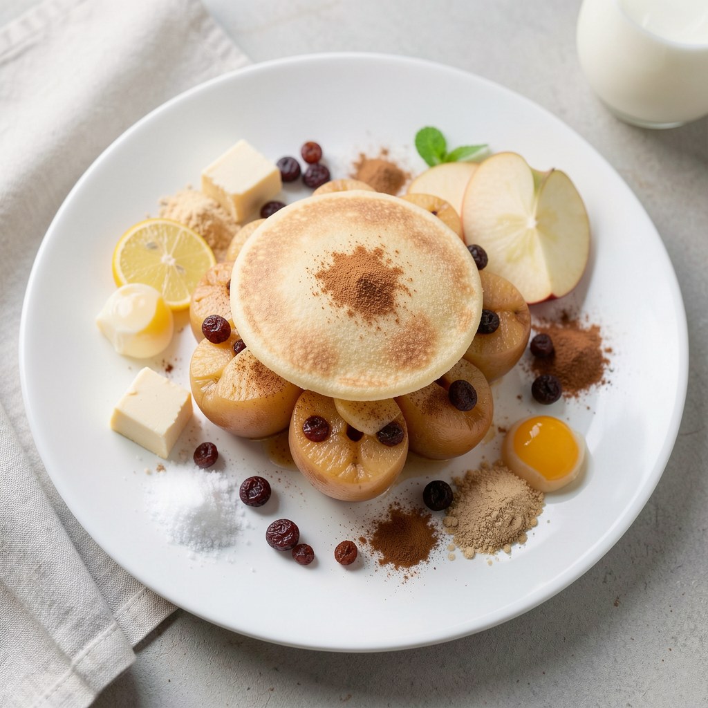 Jabłka pod pierzynką