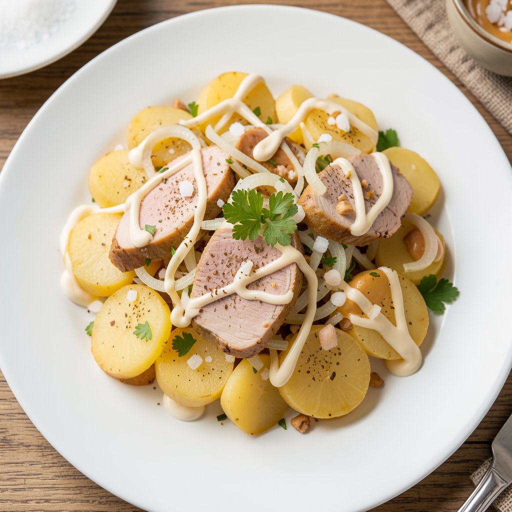 SALATKA WIEJSKA Z BOCZKIEM