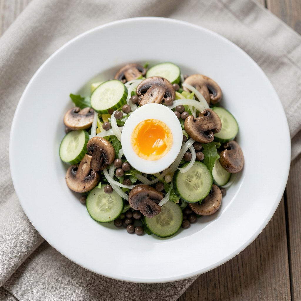 Sałatka pieczarkowa