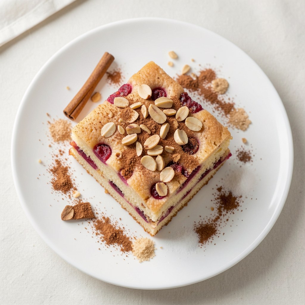 CIASTO RABARBAROWE  Z MASA ORZECHOWA