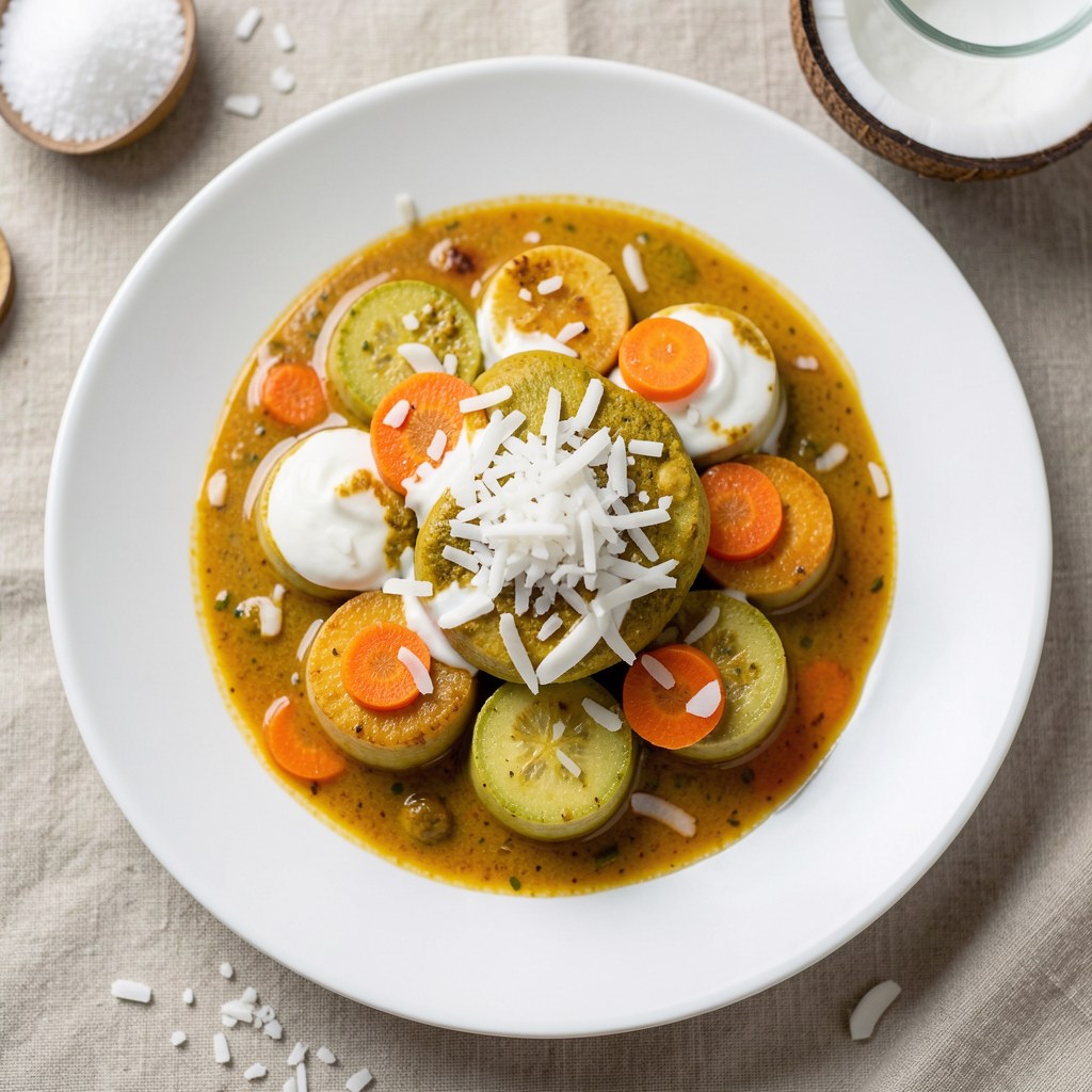 CUKINIE W SOSIE KOKOSOWYM