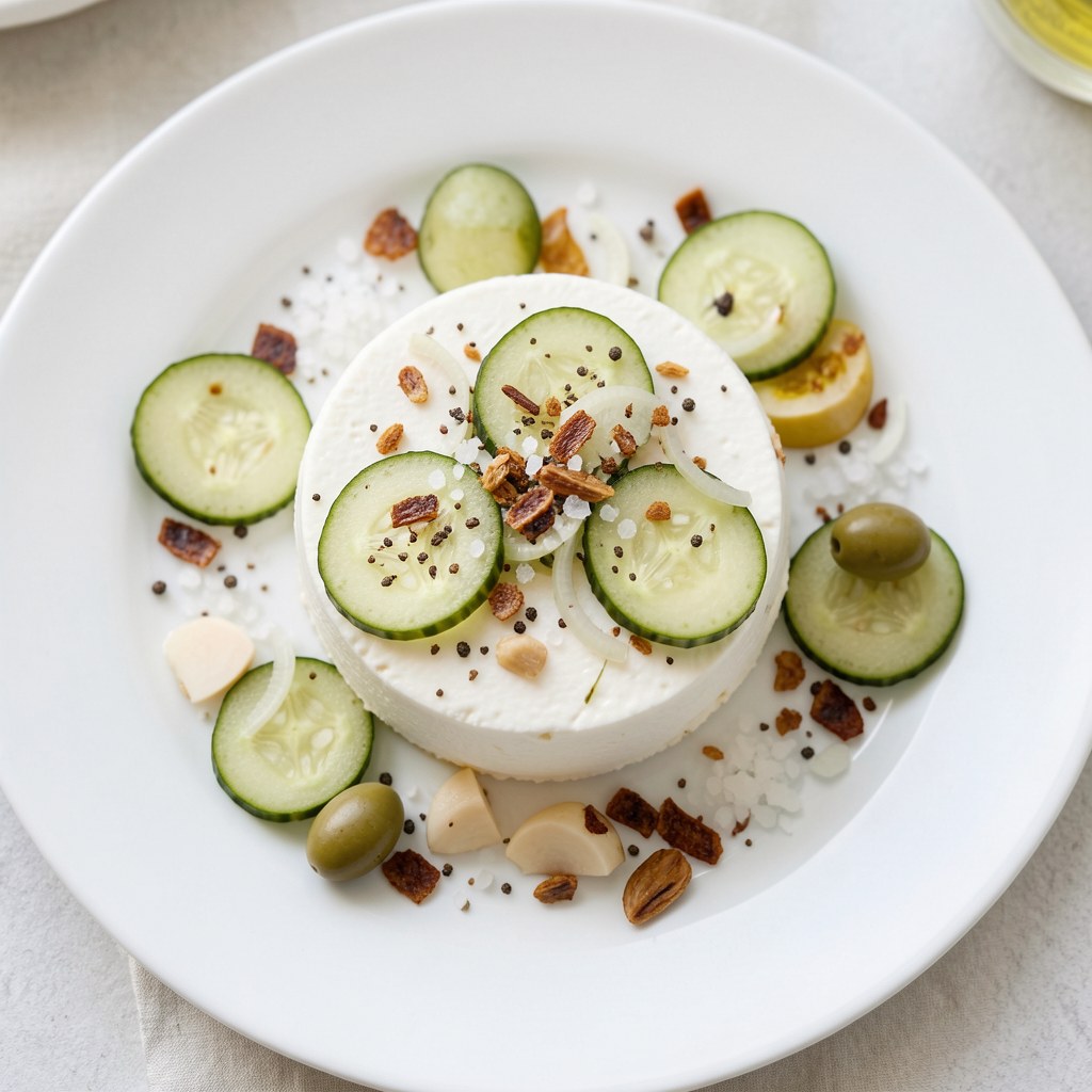 TWAROZEK OGORKOWO-CZOSNKOWY