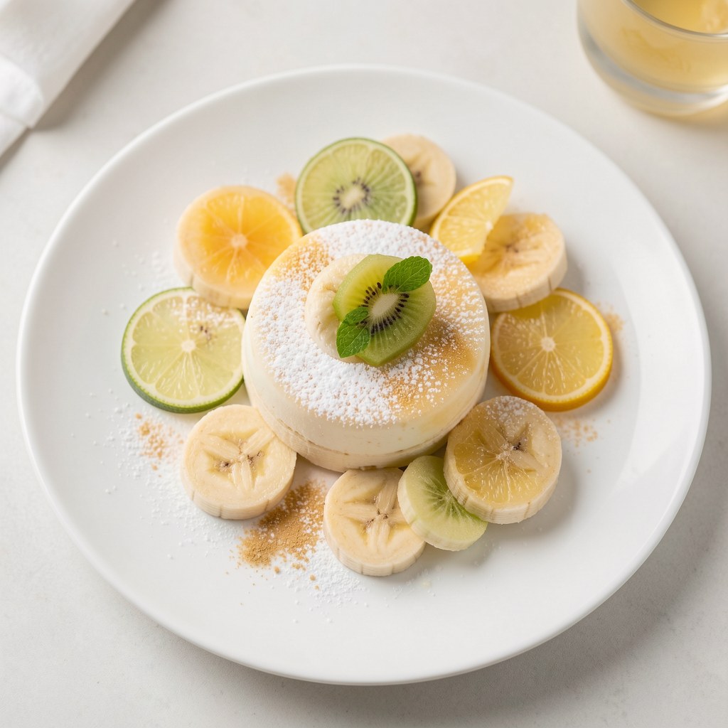 alkoholowy deser bananowy