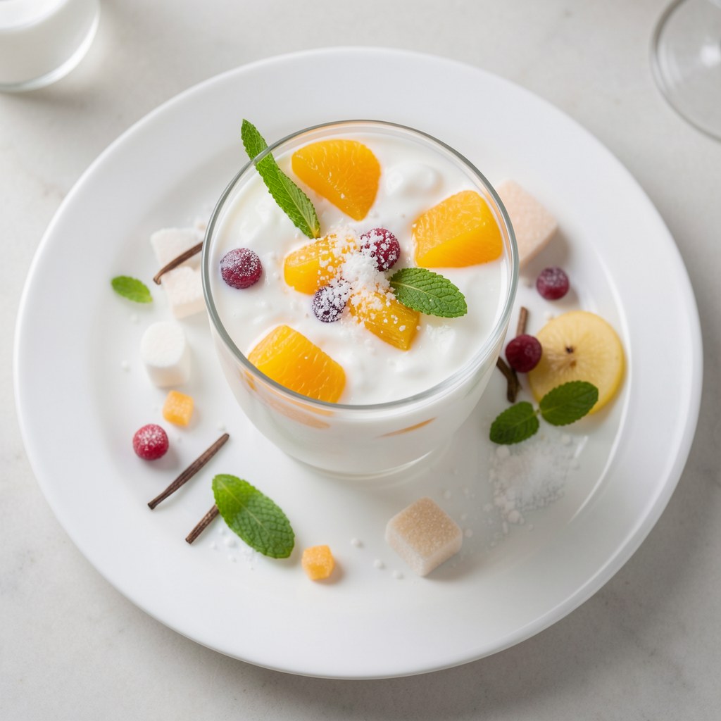 Koktajl owocowy na kefirze