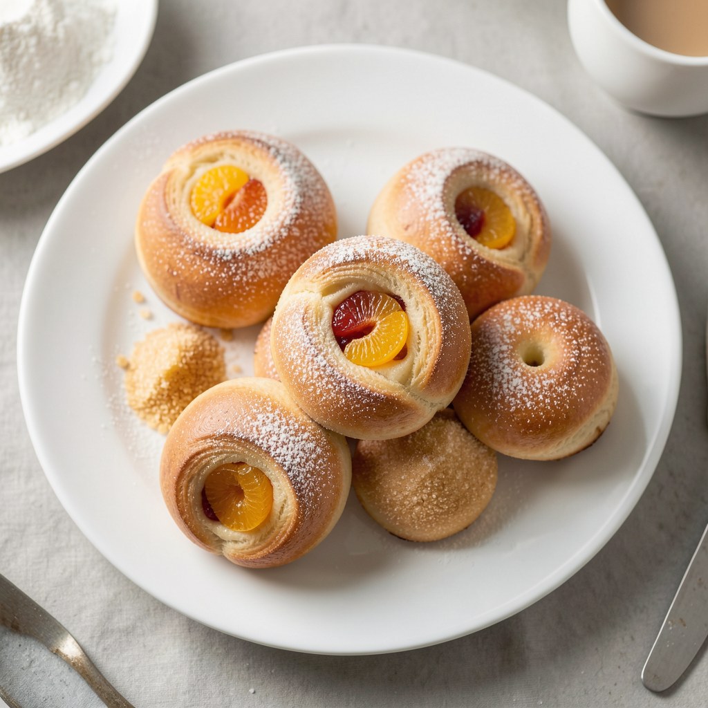 rogaliki drożdżowe