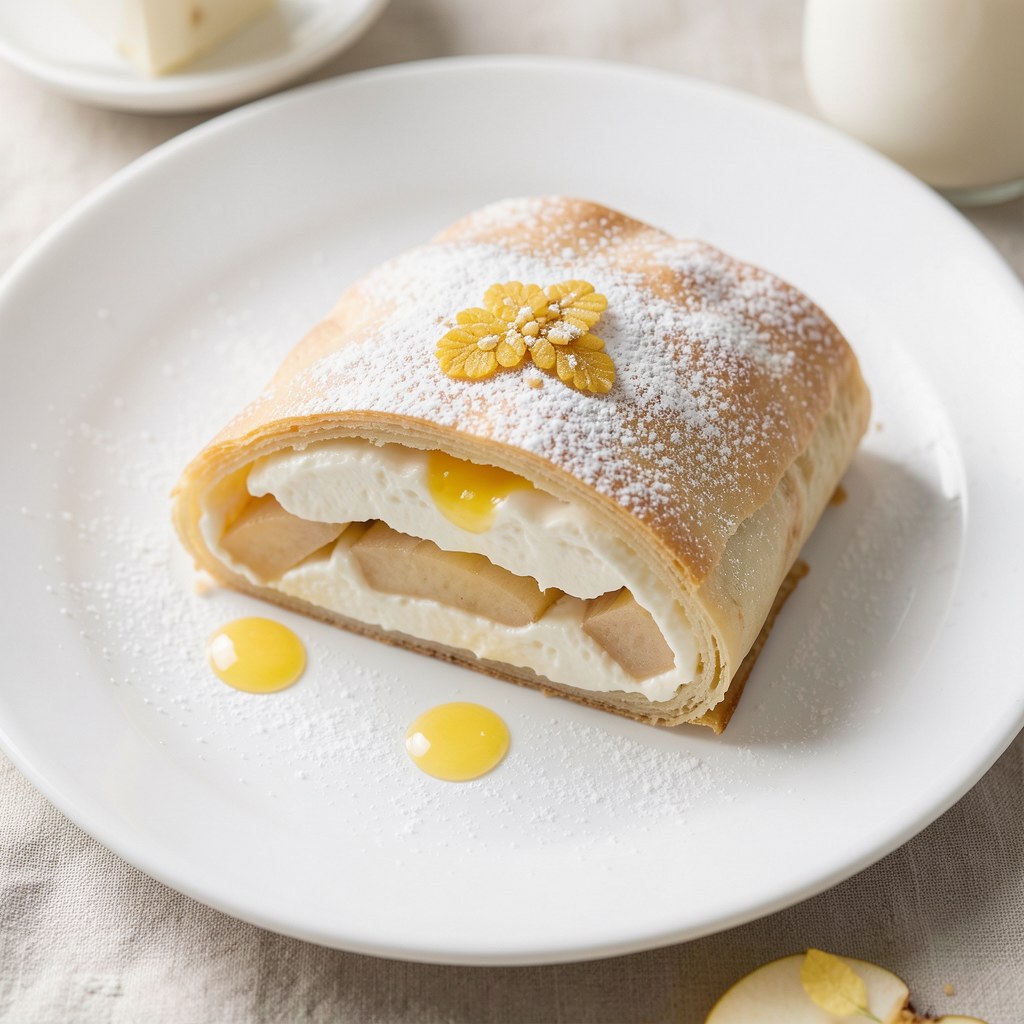 Strudel jabłkowo-serowy