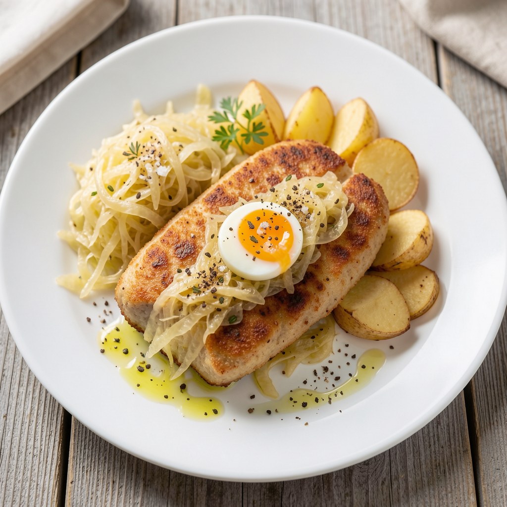 Schabowe z kapustą eksperymentalnie