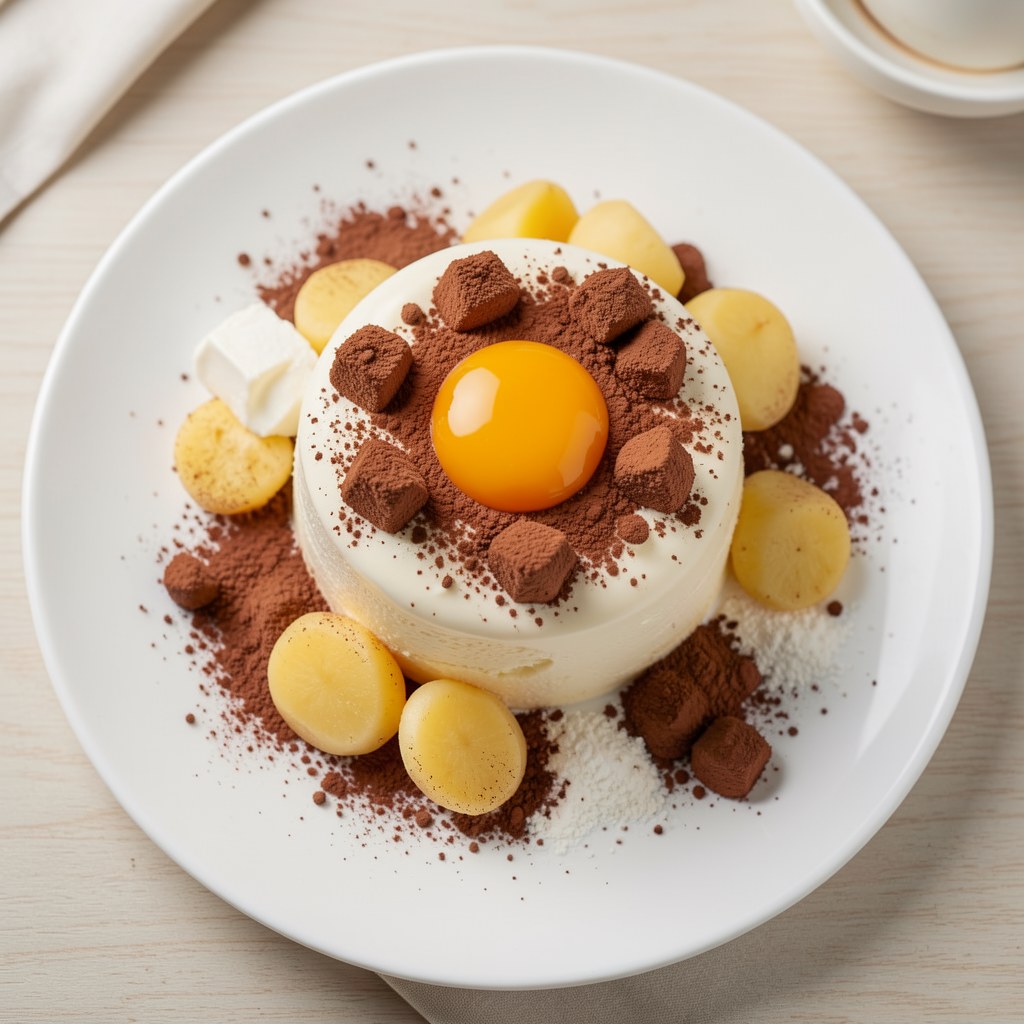 Sernik z kruszonką kawową