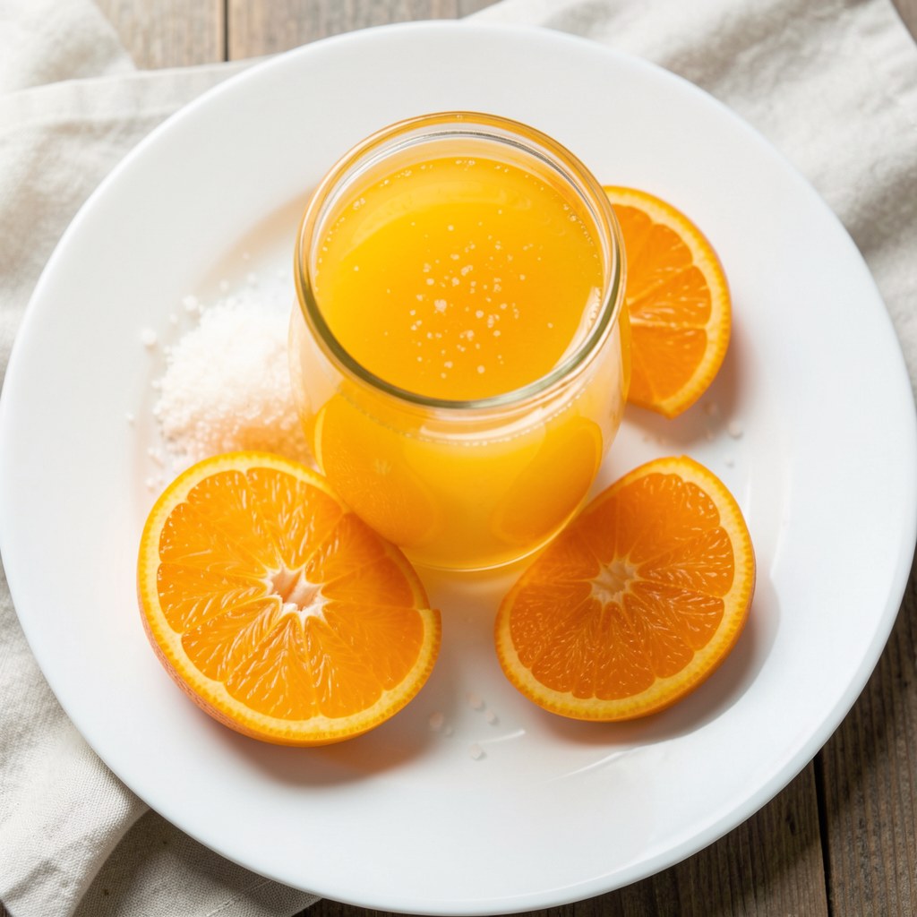 Domowy sok pomarańczowy
