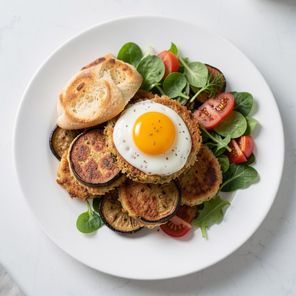 Kotleciki z bakłażana