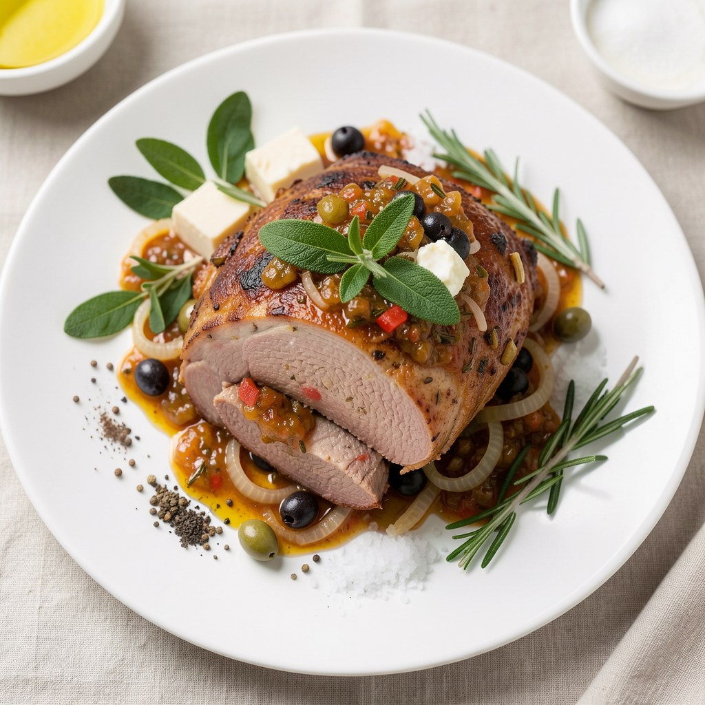 Pieczeń cielęca w pikantnej marynacie Prymat