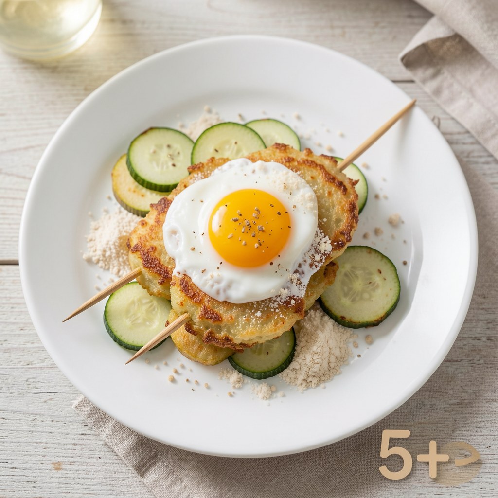 Placuszki z cukinią