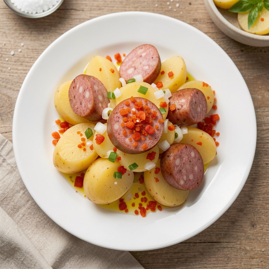 Ziemniaki z kiełbasą