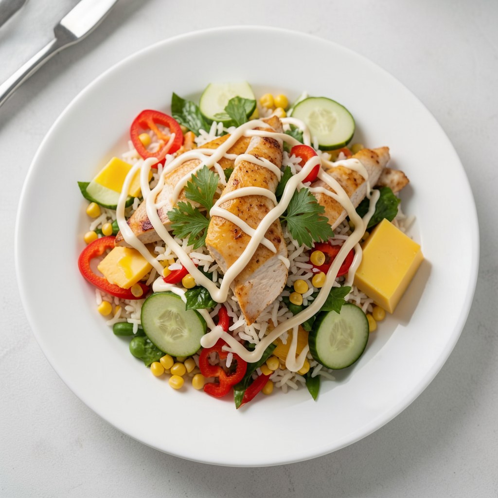 Sąlatka z kurczakiem i selerem