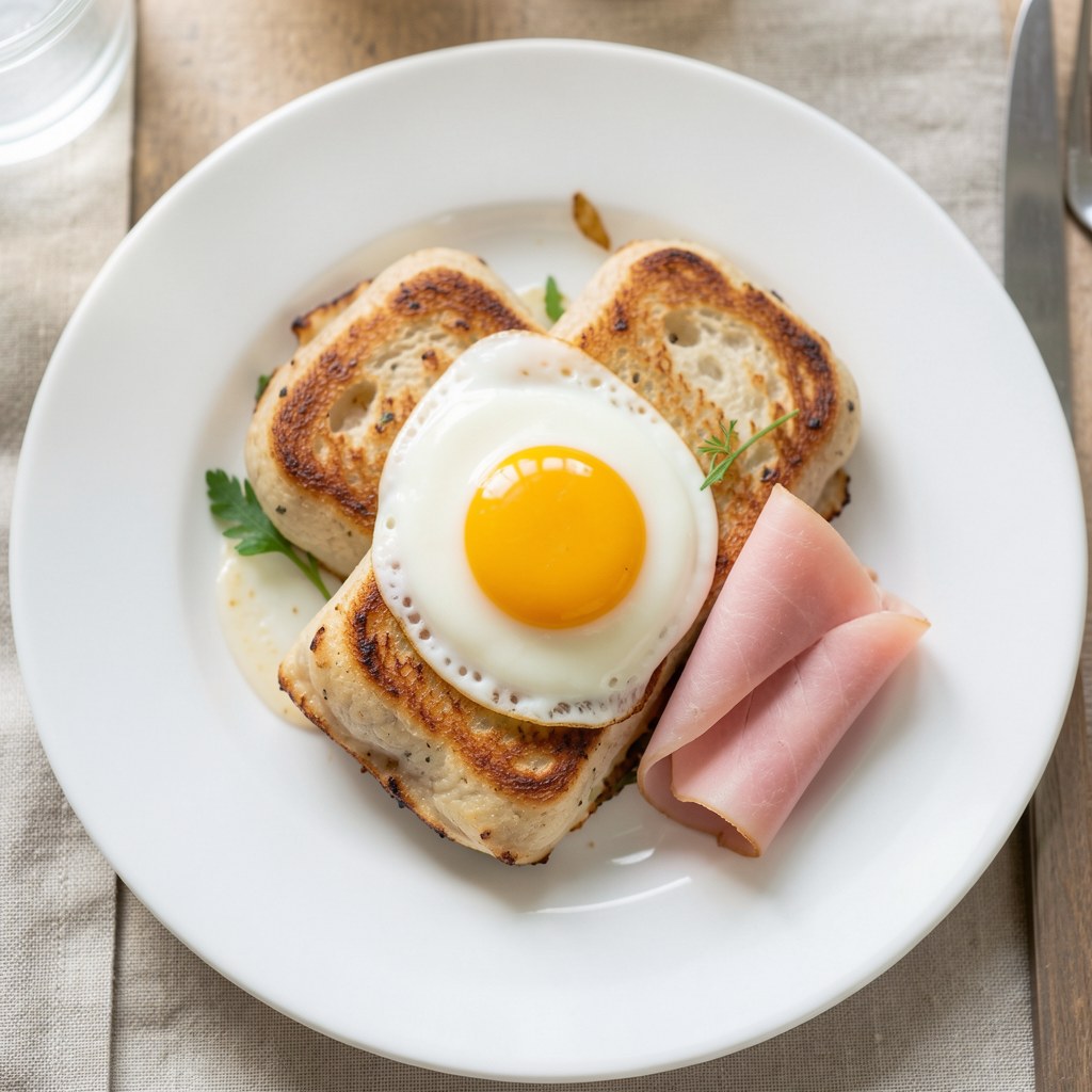 Jaja na szynce parmeńskiej